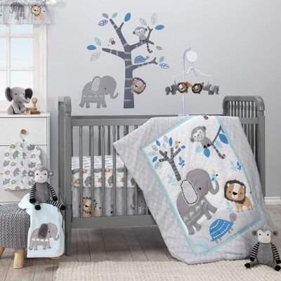 Originals Jungle Fun 3-Piece Crib Bedding Set