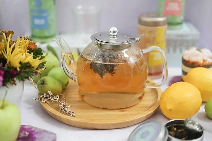 Teabloom Dublin Glass Teapot