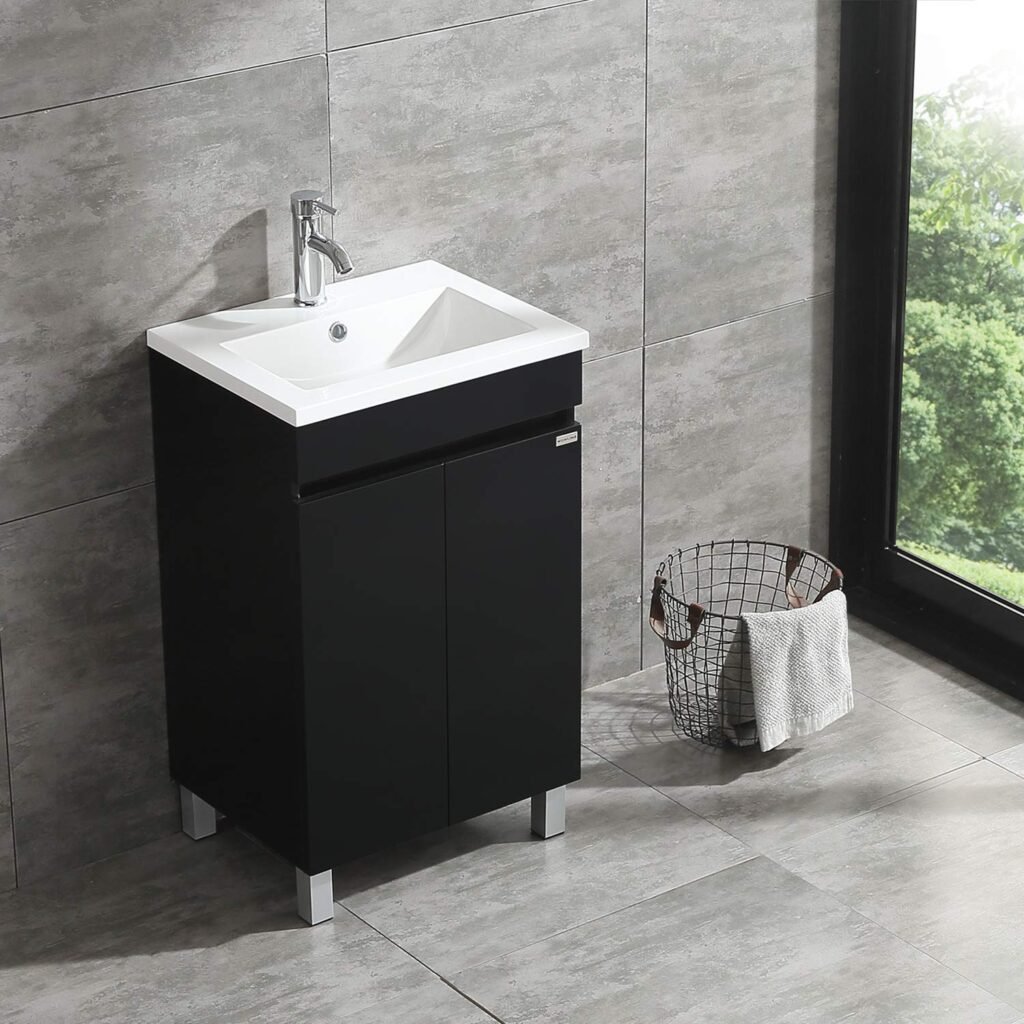 20 Inch Contemporary Bathroom Vanity