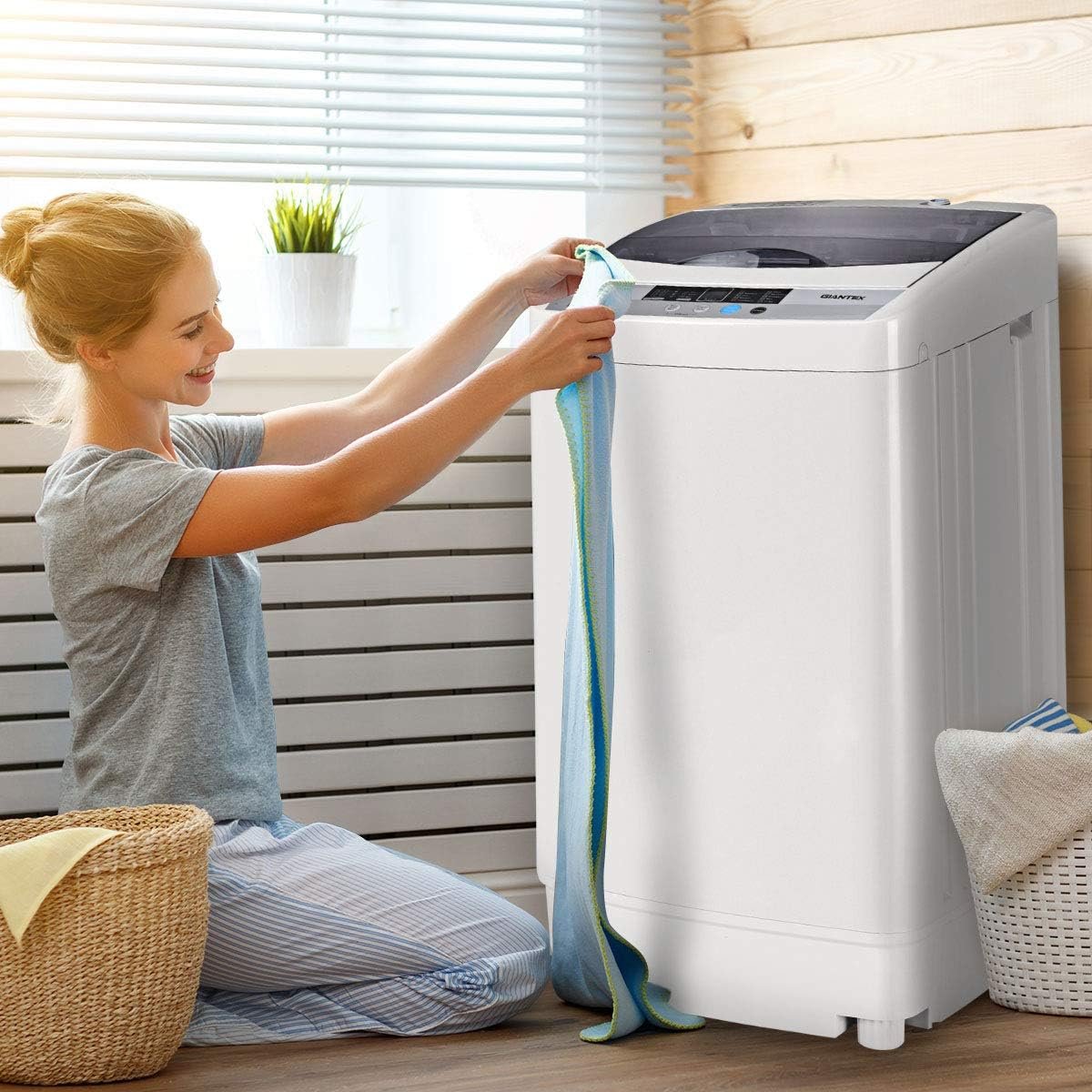 Compact washing machine