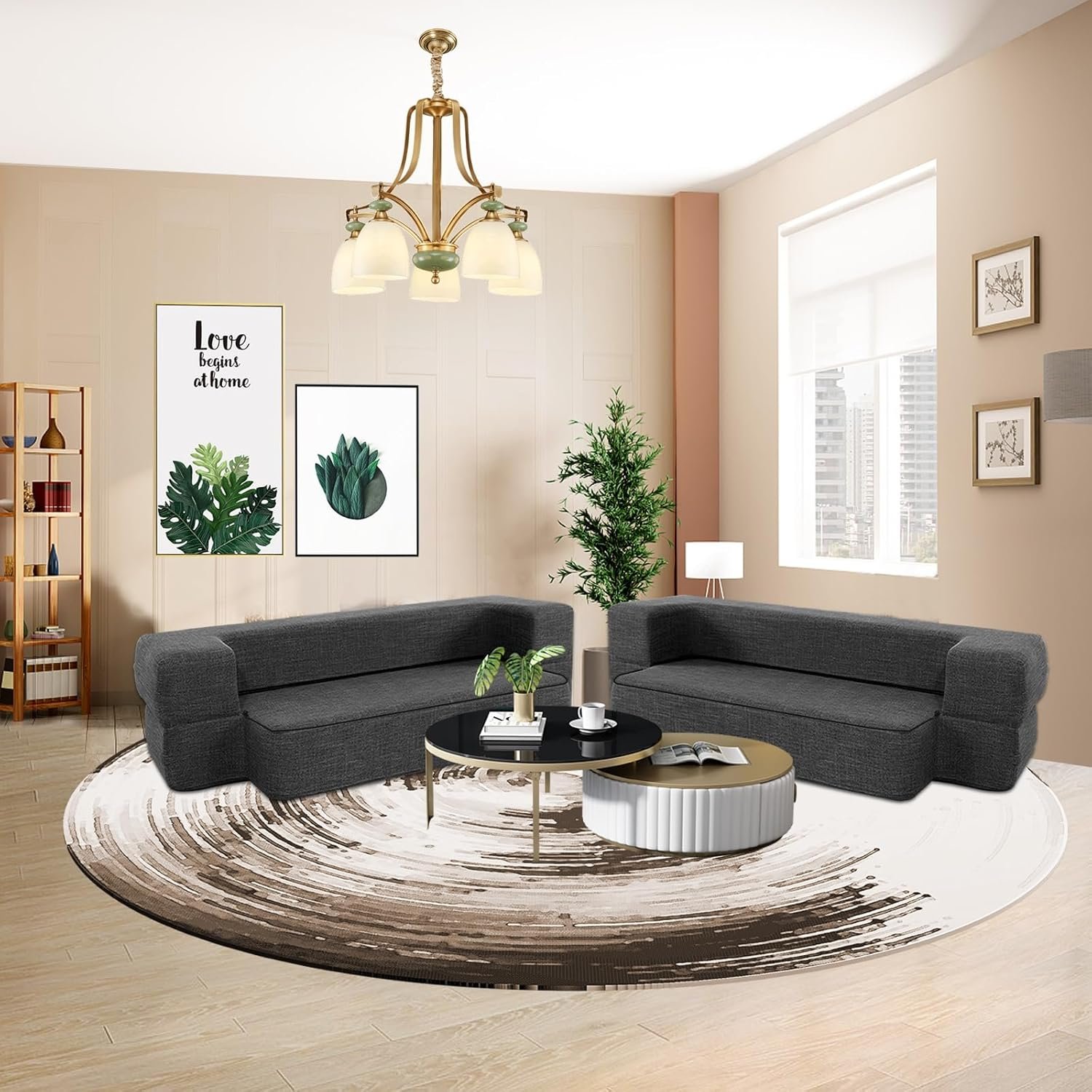 Foam Fold-out Sofa Bed