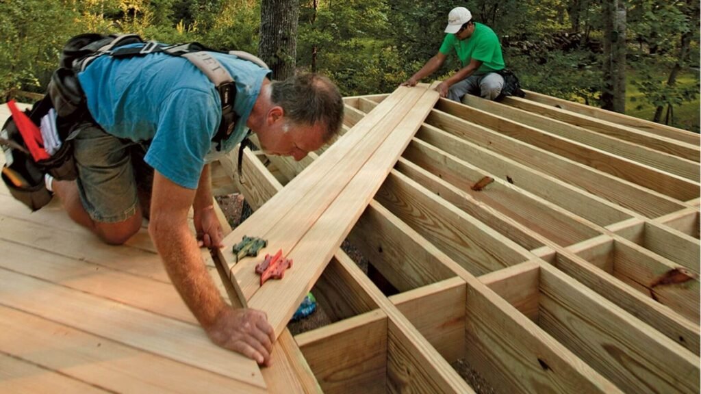 Installing a Deck