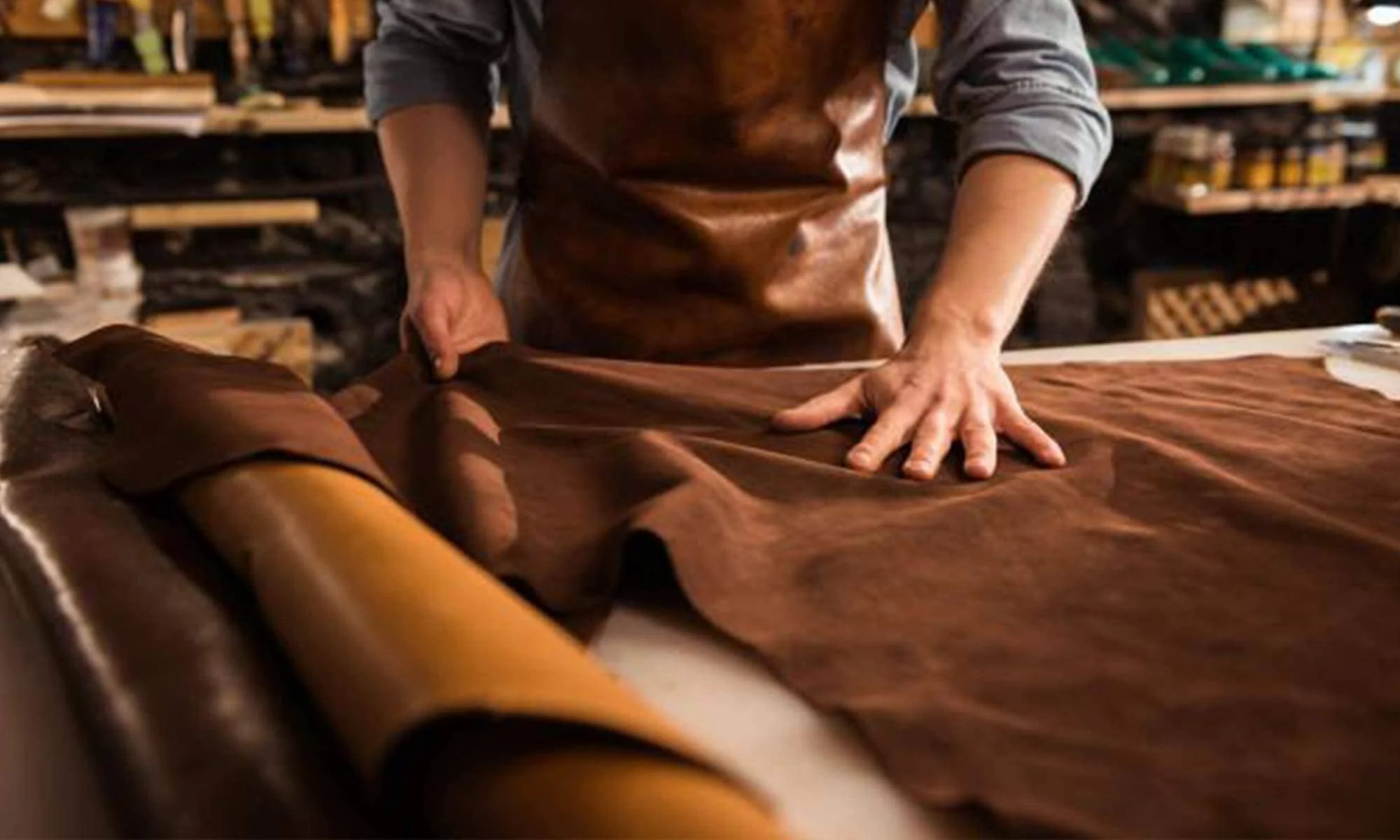 Split-grain leather