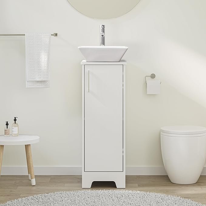 U-Eway White Bathroom Vanity