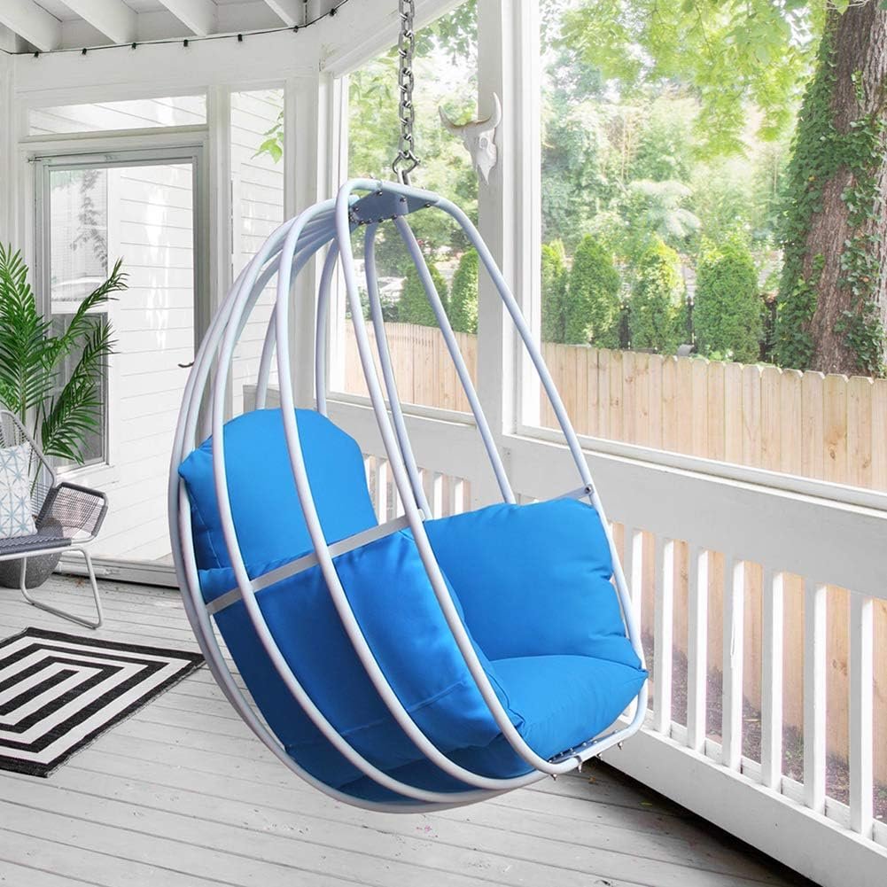 Metal hanging chair