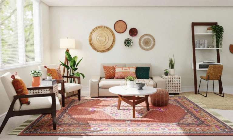 Warm Ambience with Traditional Rugs