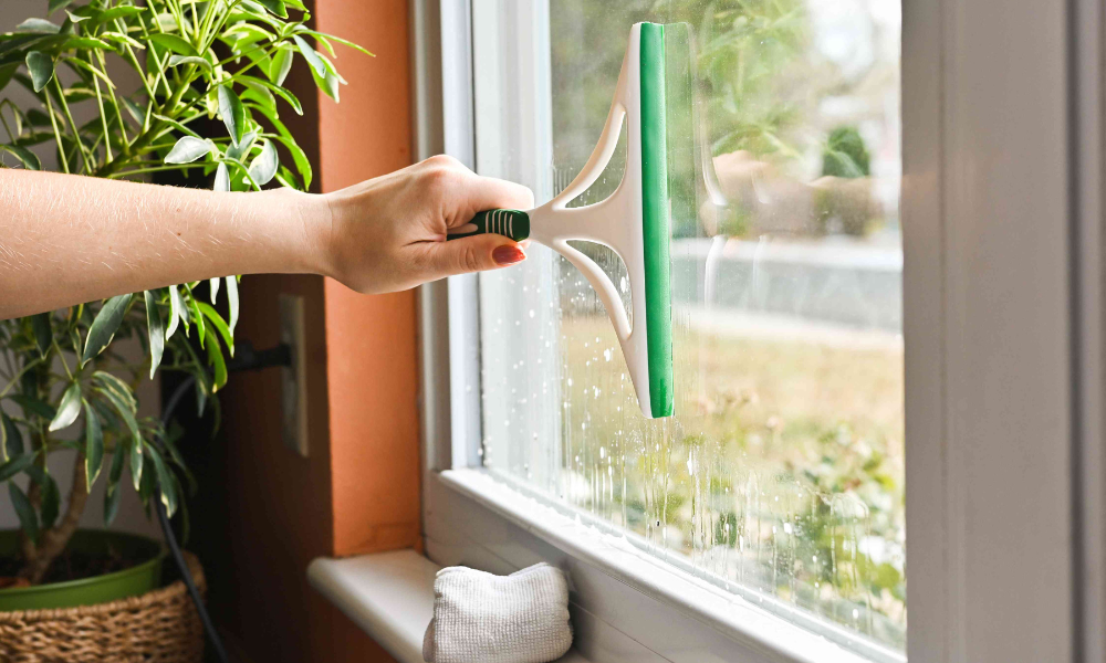 Clean Windows With Vinegar