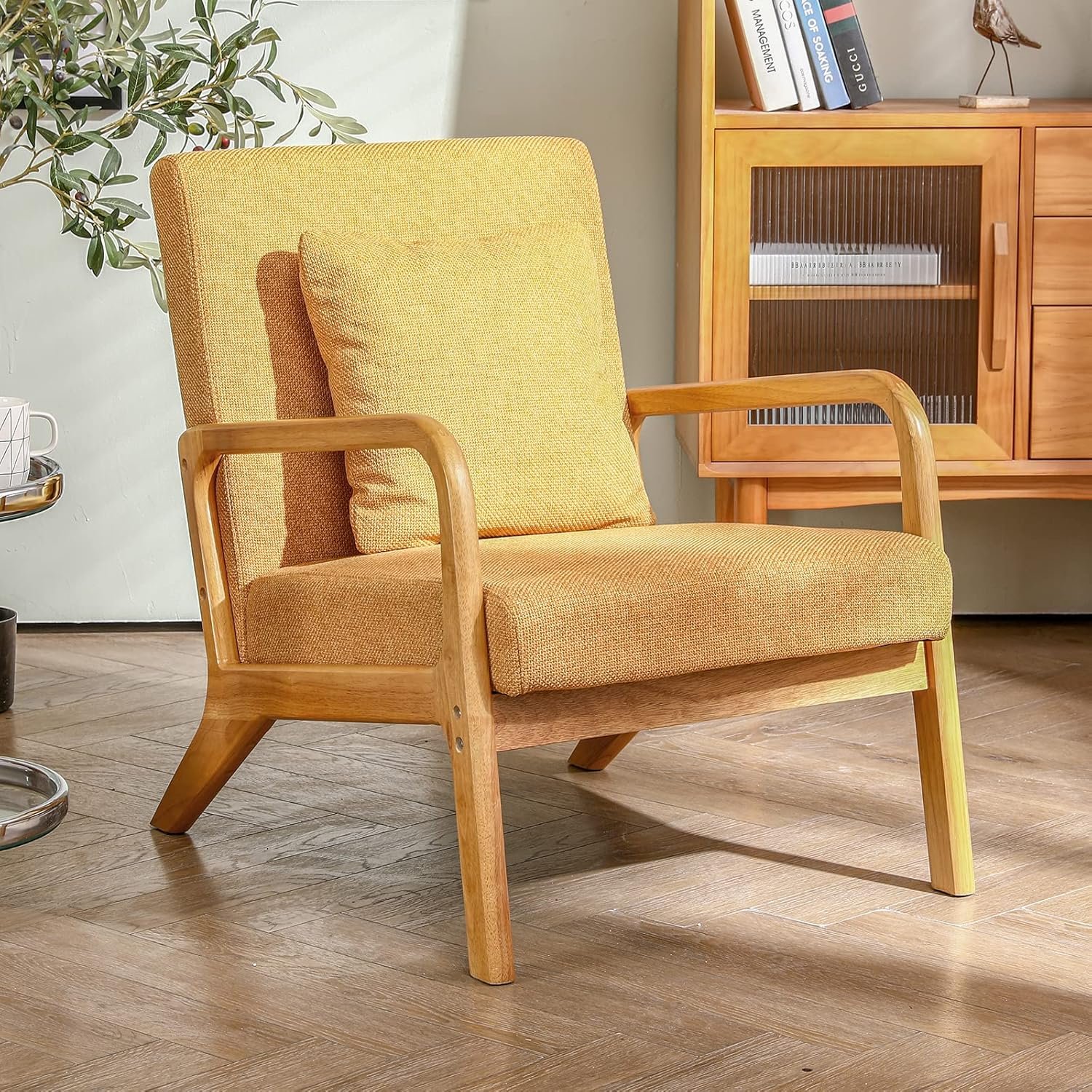 ELUCHANG Mid-Century Modern Accent Chair