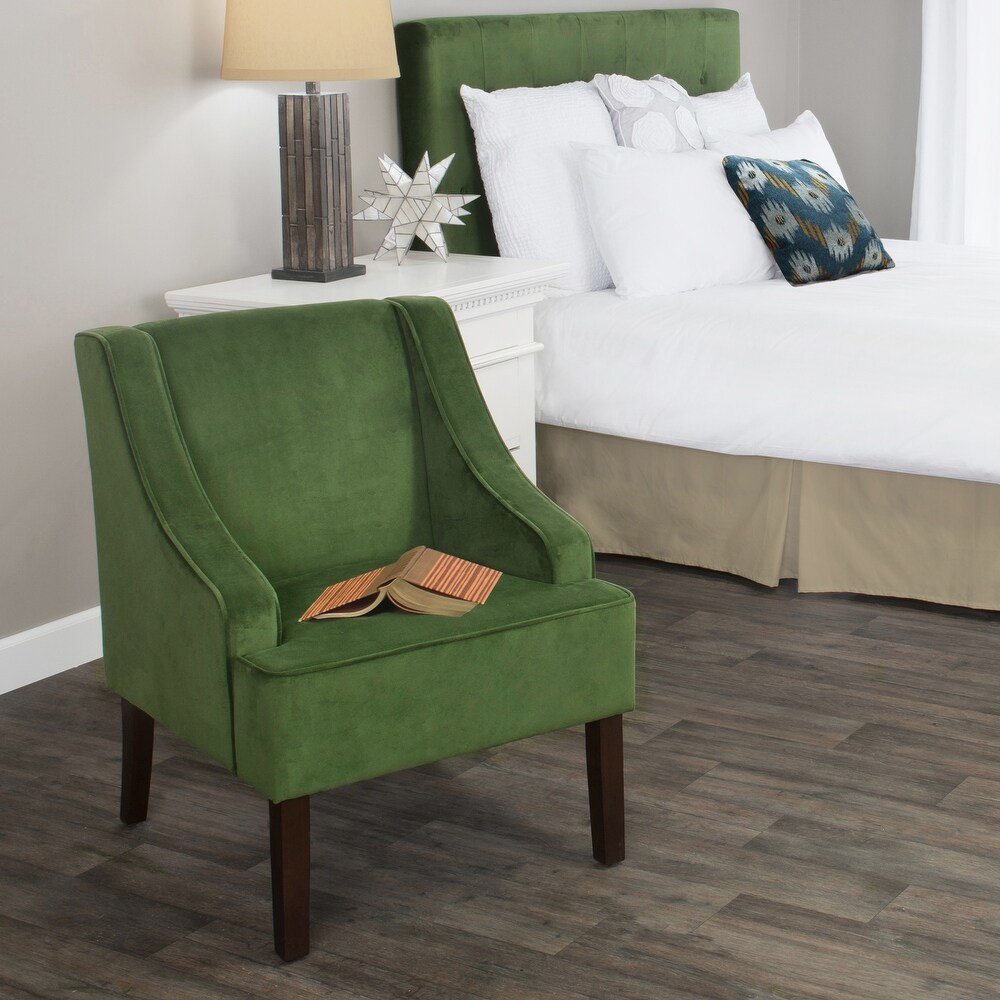 HomePop Swoop Arm Bedroom Chair
