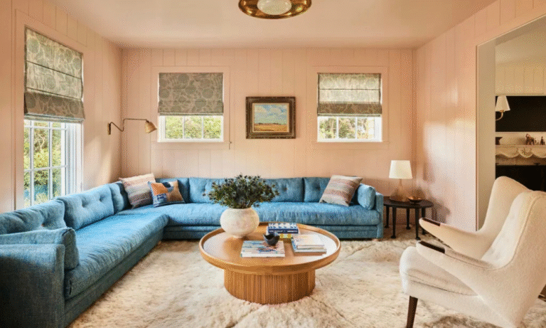 Make A Living Room Look Spacious with Just Paint
