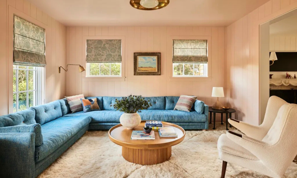 Make A Living Room Look Spacious with Just Paint