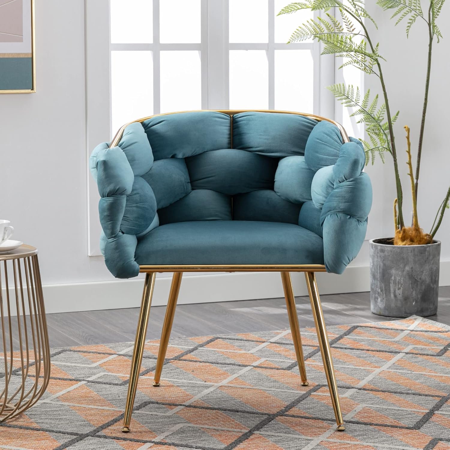 SSLine Velvet Bedroom Chair
