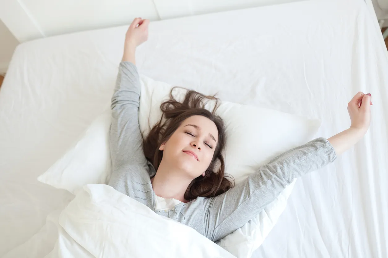bed as soon as you get out