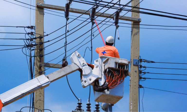 Safely Cleaning Around Electrical Lines