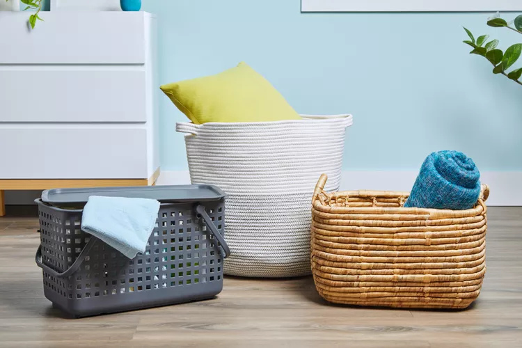 Baskets for Clutter Control
