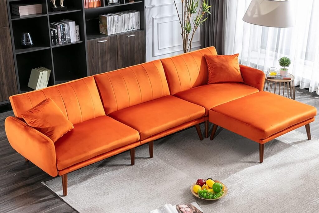 JOMEED Convertible Sectional Sofa