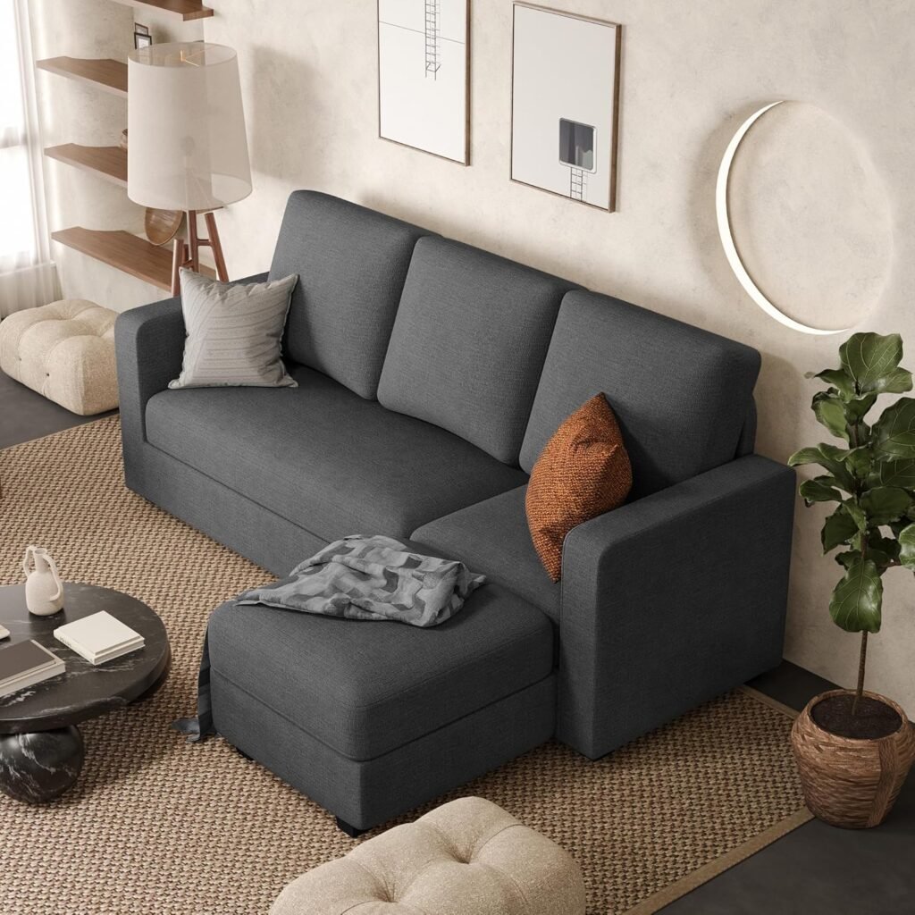 JUMMICO Convertible Sectional Couch