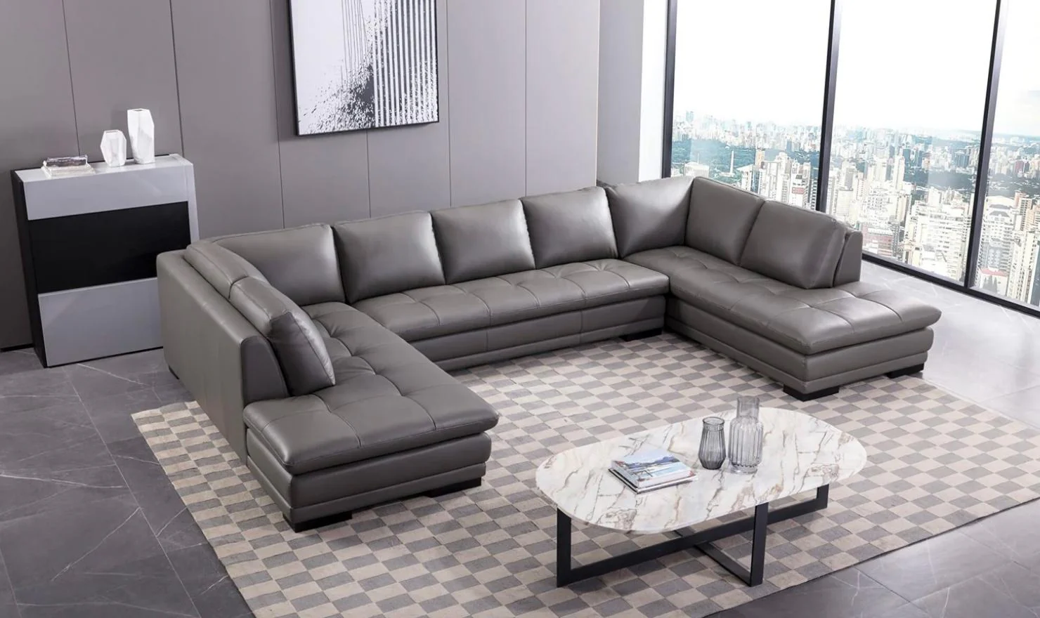 Benefits of a U-Shaped Sofa Sectional