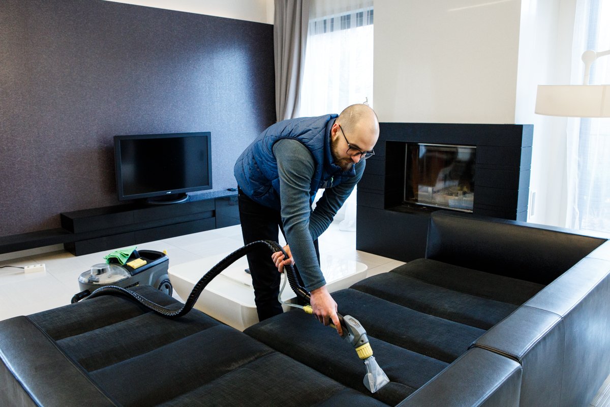 Clean a Sofa Different Upholstery Materials