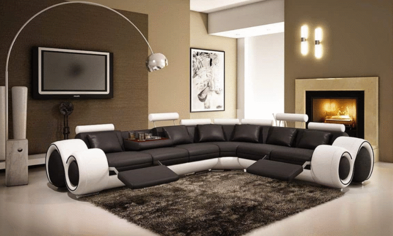 Curved Sectional Sofa