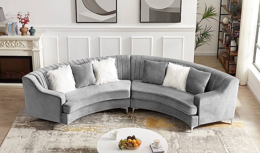 Curved Sectional Sofa: Elegant Addition to Your Living Space