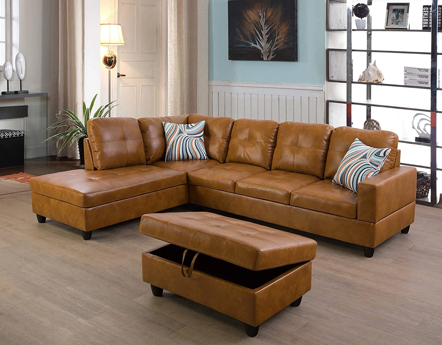 Leather Sectional Sofa