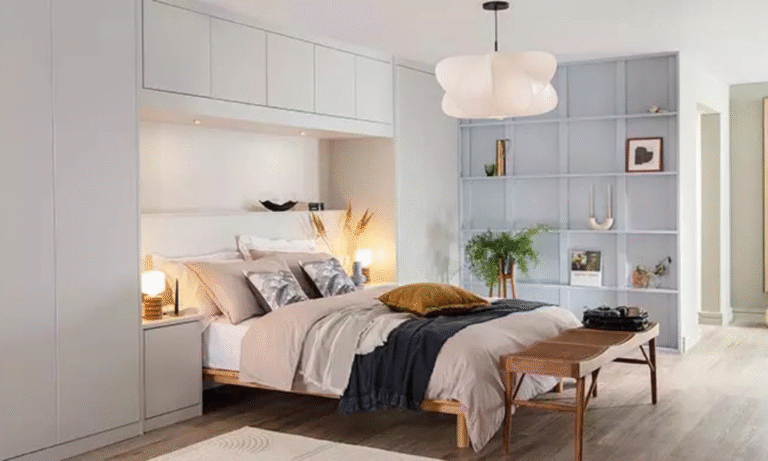 Bedroom with These Clever Bedroom Organization Ideas