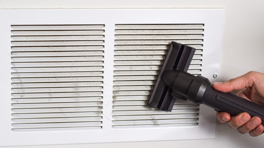 Clean the air vent