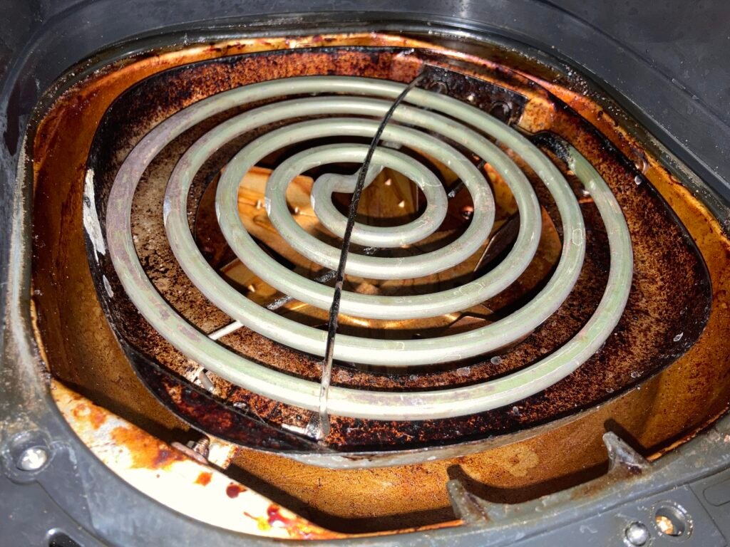 Clean the heating element