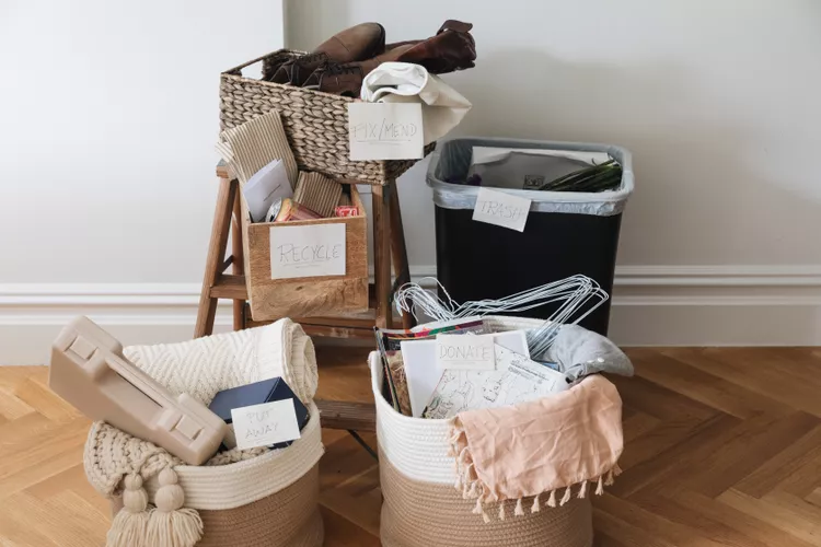 Declutter First, Organize Later