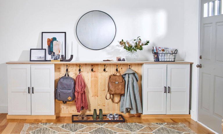 Declutter Your Space with an Entryway Wall Organizer