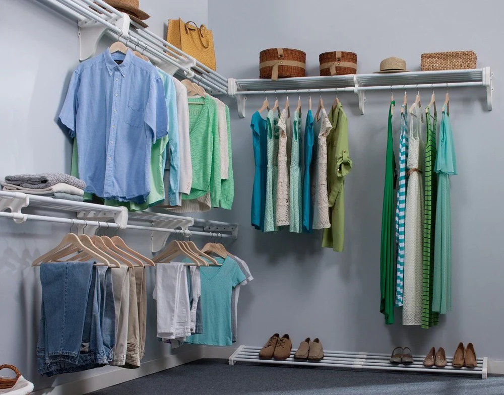 Install a Tension Rod for Hanging Clothes