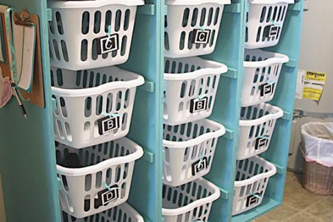 Invest in Space-Saving Laundry Hampers
