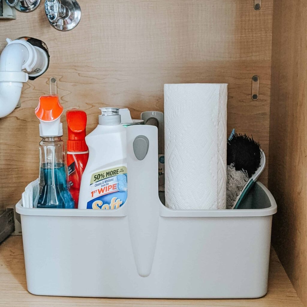 Organizing Your Bathroom Cleaning Supplies