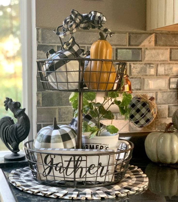 Tiered Trays and Baskets