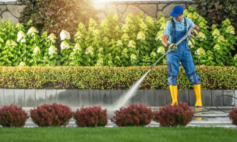 Pressure Washing Clean Patios- Driveways- and Decks Like a Pro