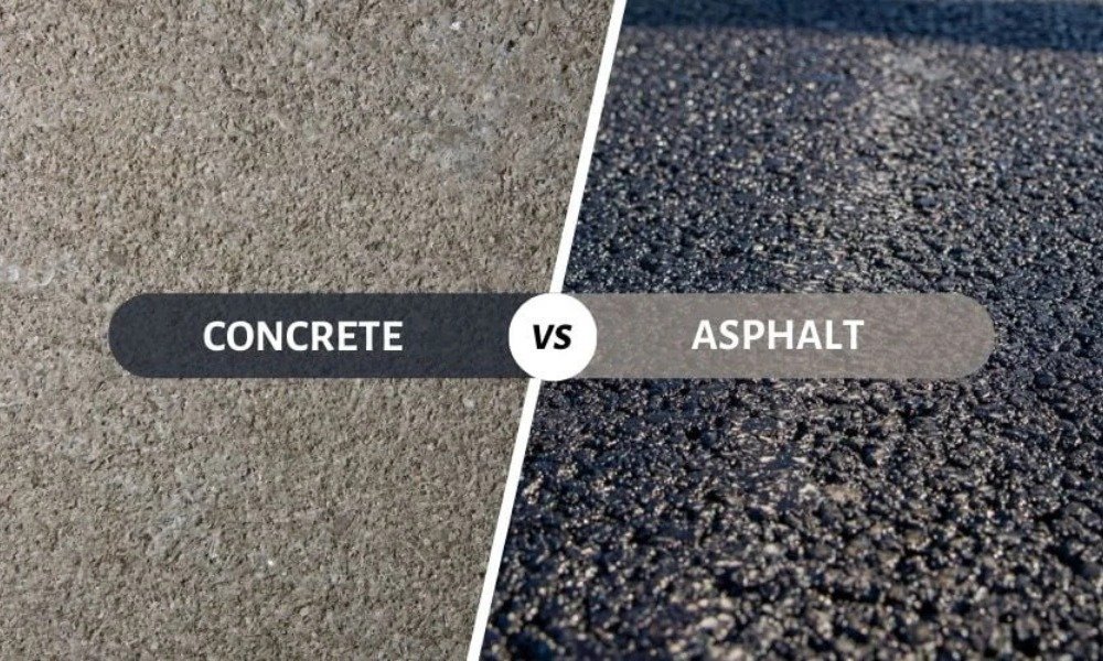 Asphalt vs Concrete Which is Best for Your Driveway
