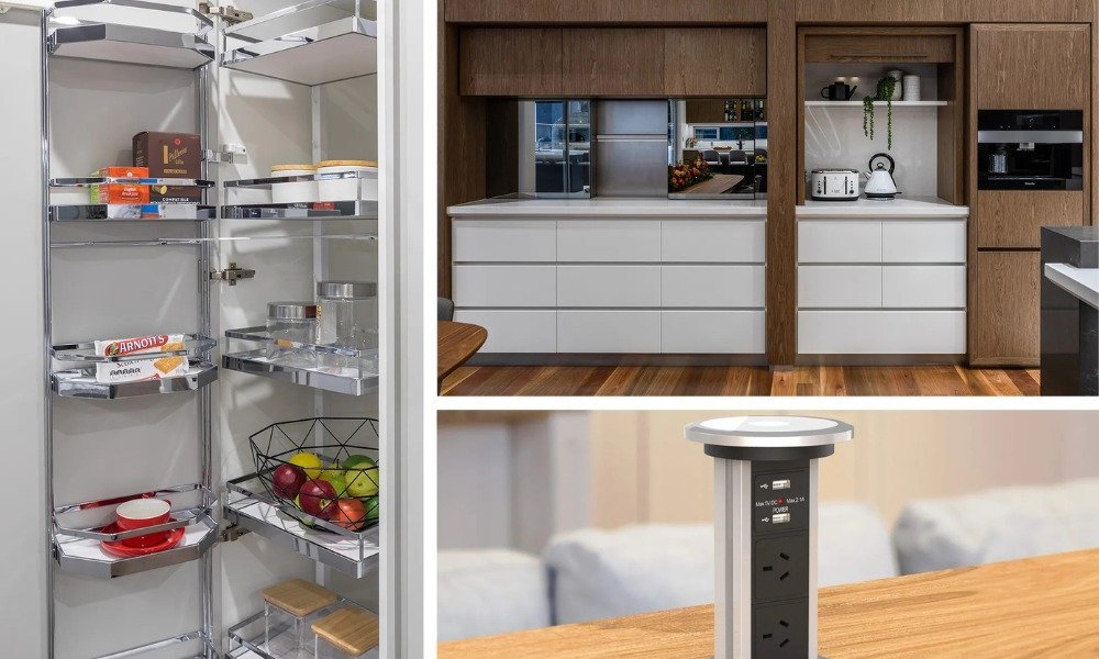 Sleek Cabinetry and Smart Storage Solutions