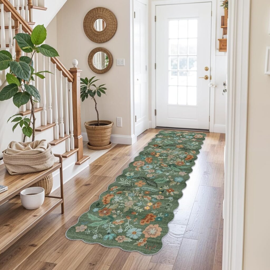 Patterned Runner Rug for a Stylish Entryway