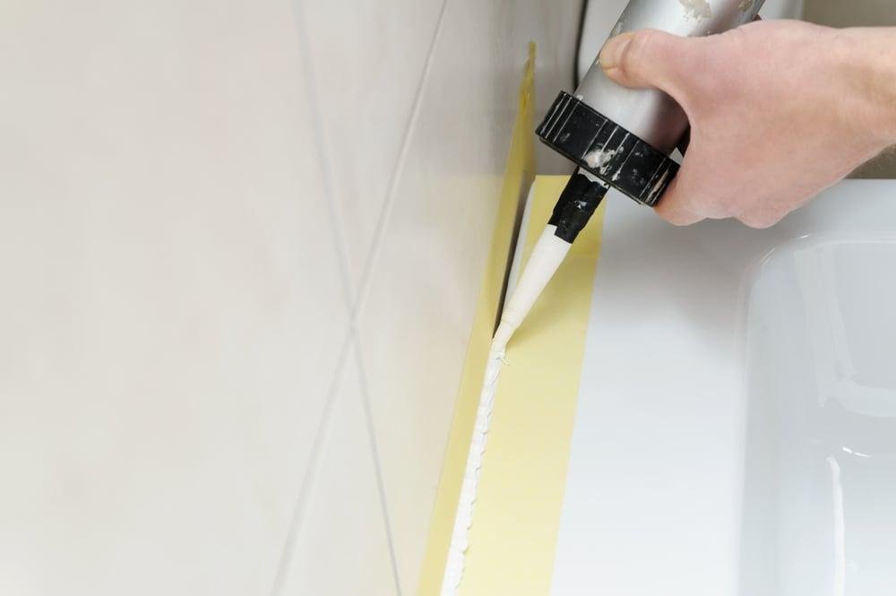 Applying the Caulk