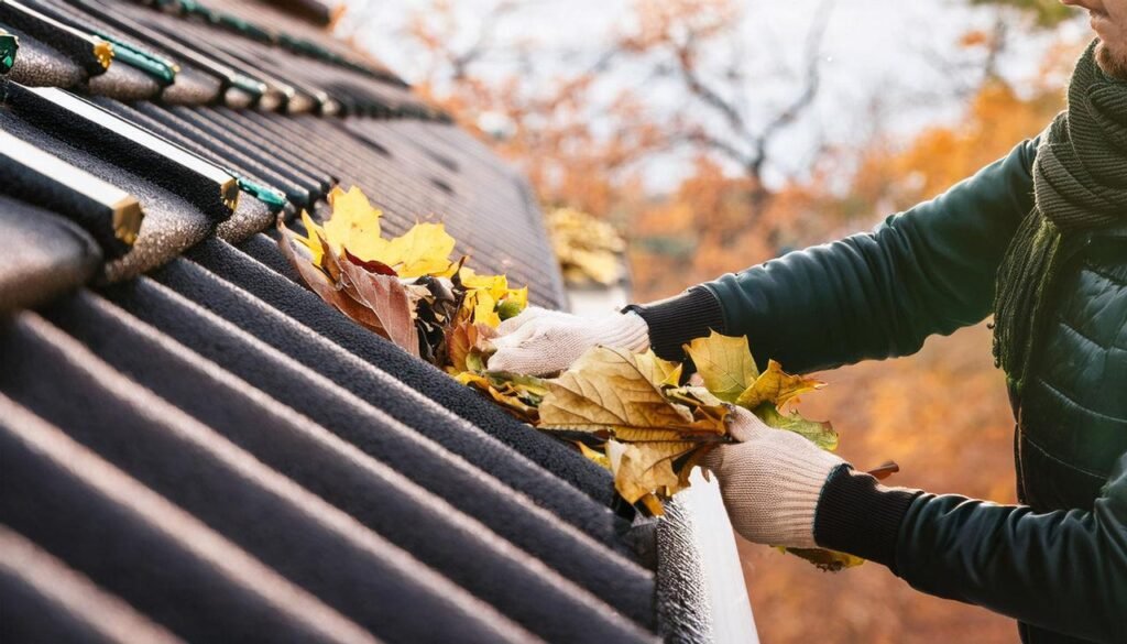 Cleaning Gutters Before Winter