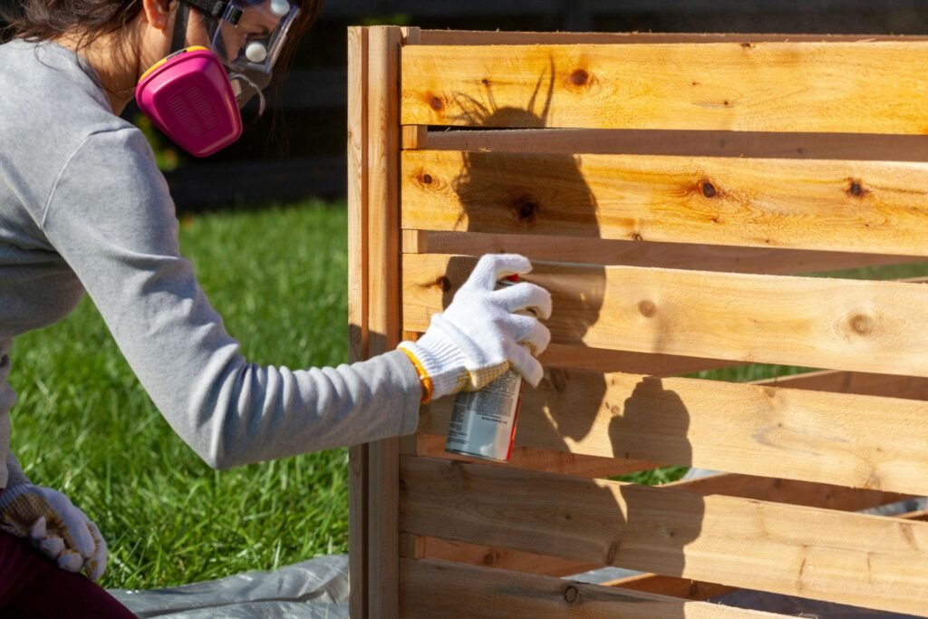 Fence painting