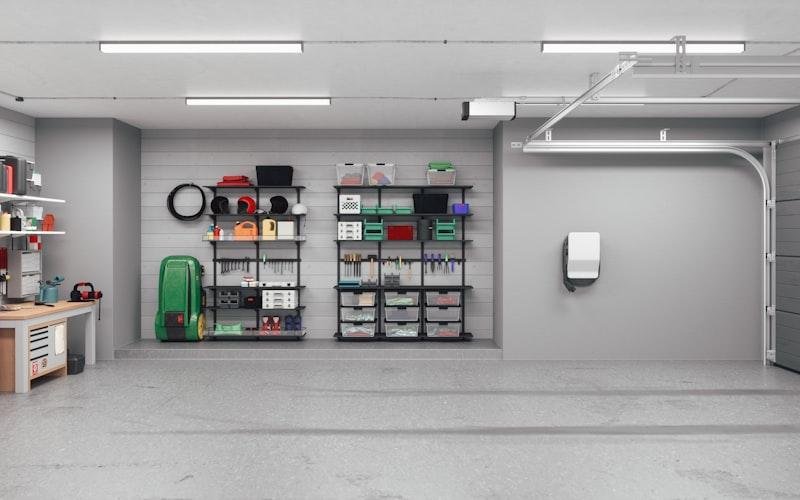 Garage Storage Section