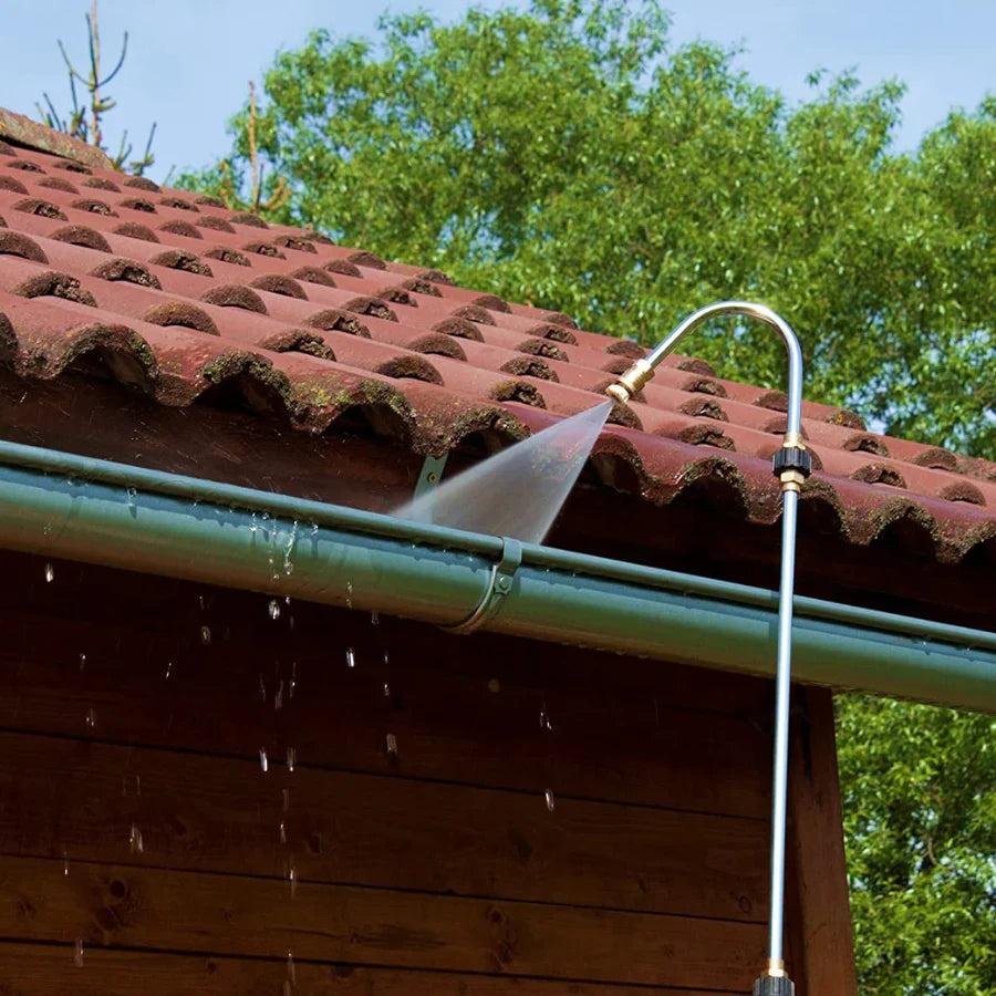 Gutter Cleaning Without a Ladder