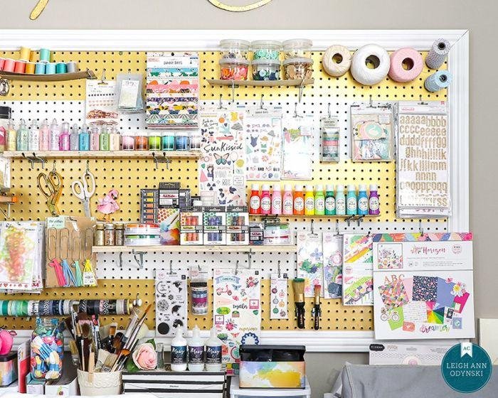 Pegboard Organization