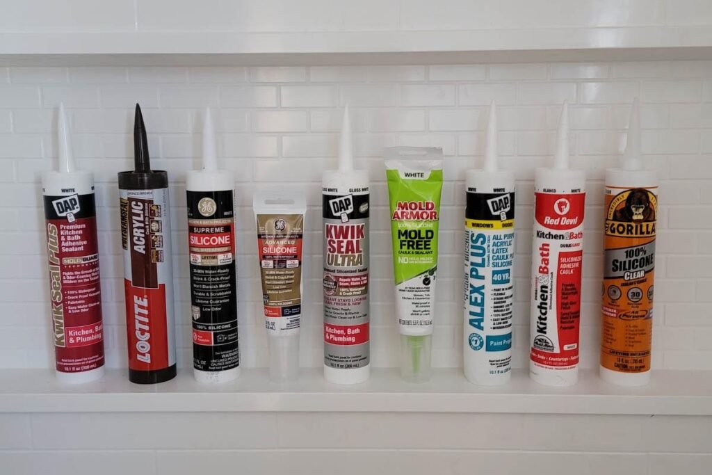 Silicone vs Acrylic Caulk