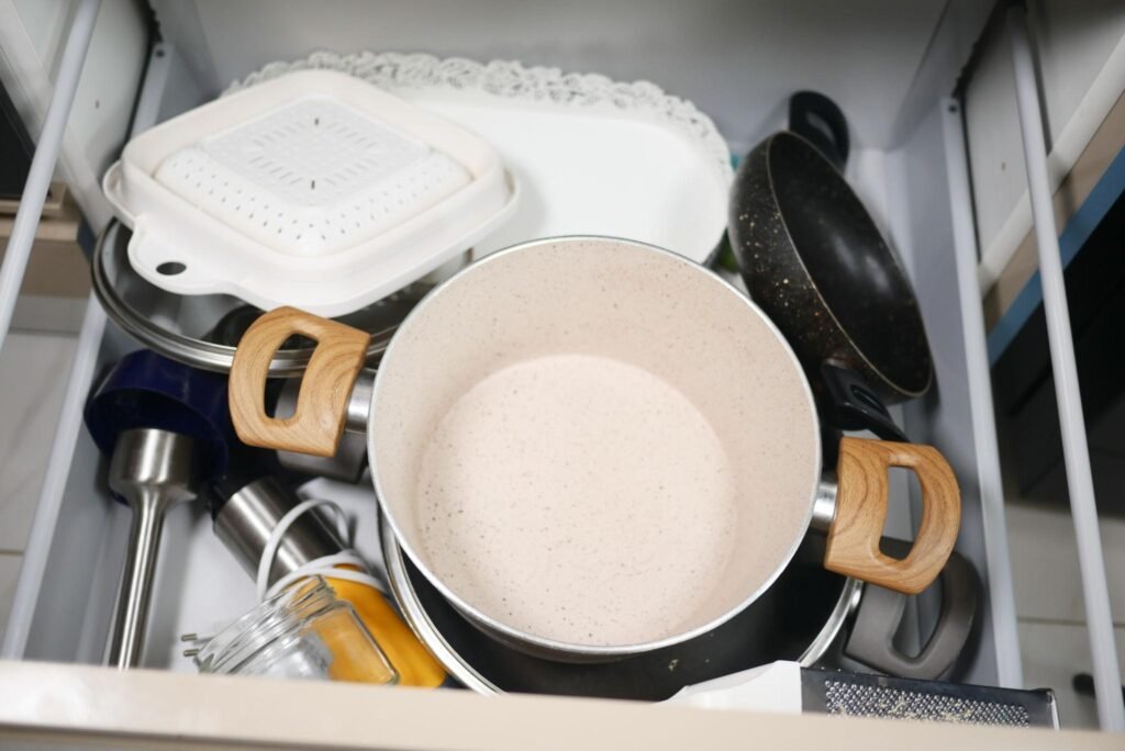 Vertical Pot and Pan Storage